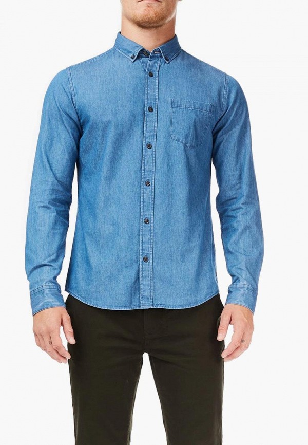 

Рубашка джинсовая Burton Menswear London, Голубой
