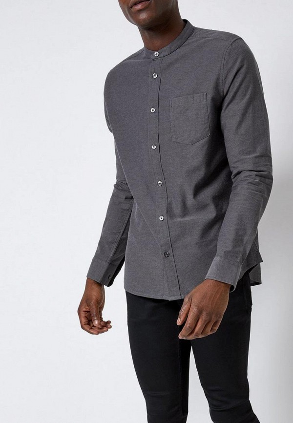 

Рубашка Burton Menswear London, Burton Menswear London BU014EMECGU9, Серый