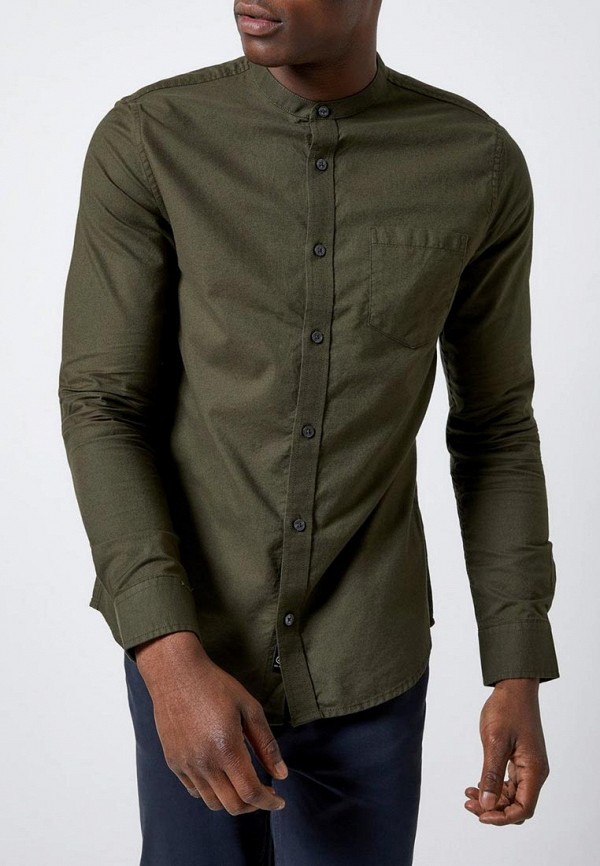 

Рубашка Burton Menswear London, Burton Menswear London BU014EMECGV0, Хаки