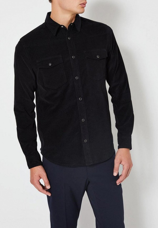 

Рубашка Burton Menswear London, Burton Menswear London BU014EMECGV7, Черный