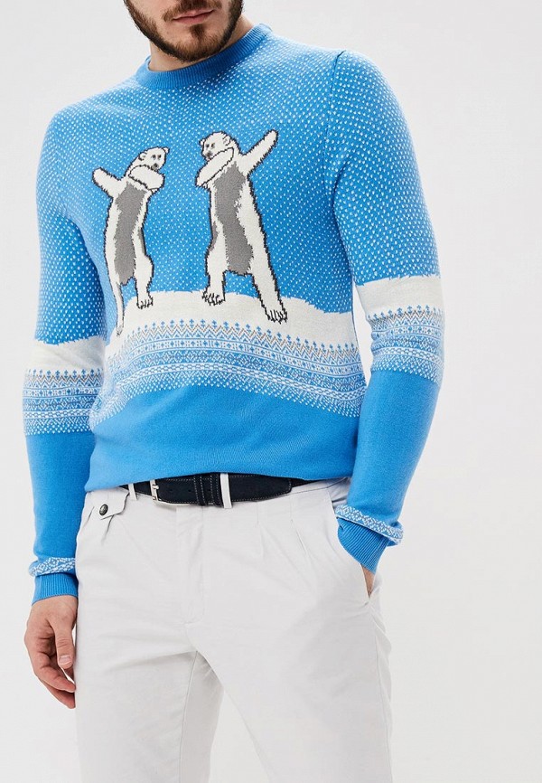 

Джемпер Burton Menswear London, Burton Menswear London BU014EMECGW2, Голубой