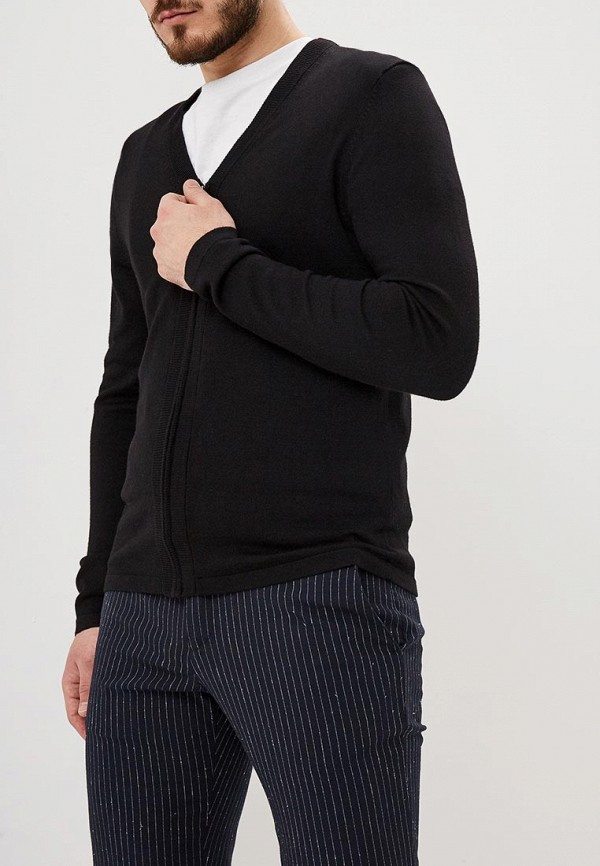

Кардиган Burton Menswear London, Burton Menswear London BU014EMECGW9, Черный
