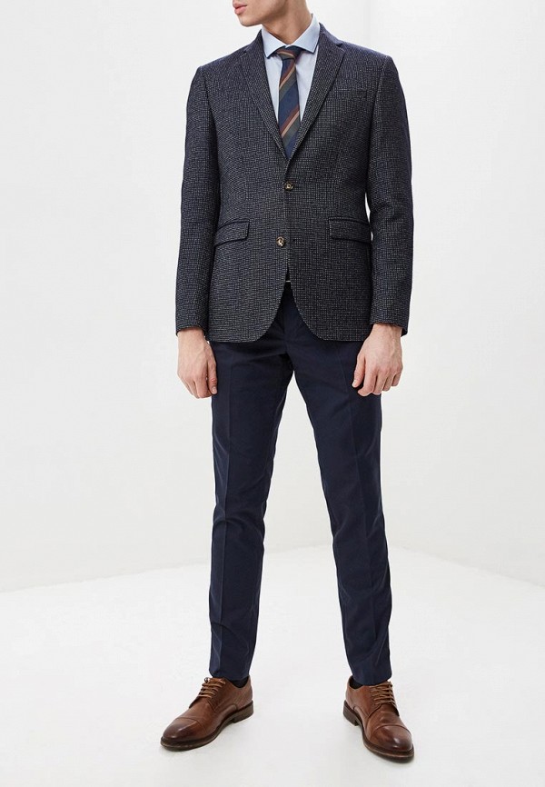 

Рубашка Burton Menswear London, Голубой, Burton Menswear London BU014EMEHWC5