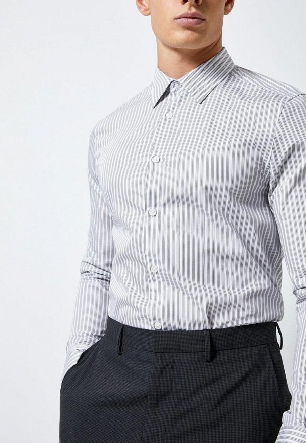 

Рубашка Burton Menswear London; Burton Menswear London BU014EMEHWC7, Серый