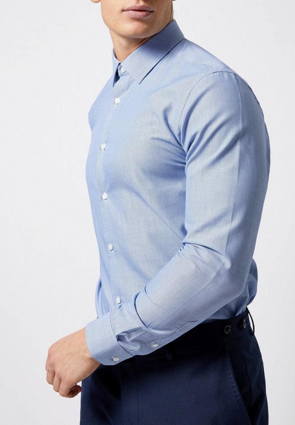 

Рубашка Burton Menswear London, Burton Menswear London BU014EMEHWC8, Голубой