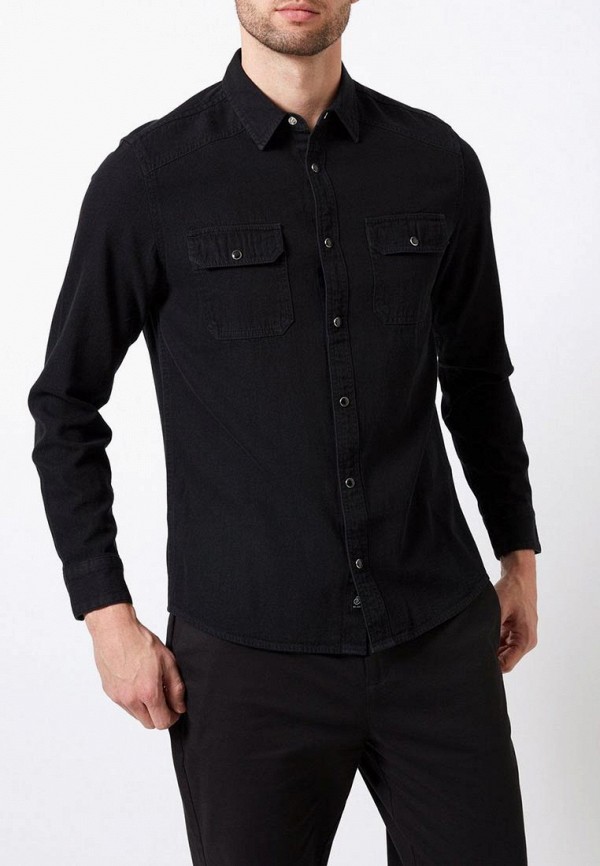 

Рубашка джинсовая Burton Menswear London; Burton Menswear London BU014EMEHWD2, Черный