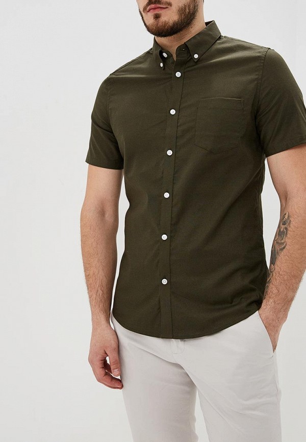 

Рубашка Burton Menswear London; Burton Menswear London BU014EMEHWD7, Хаки