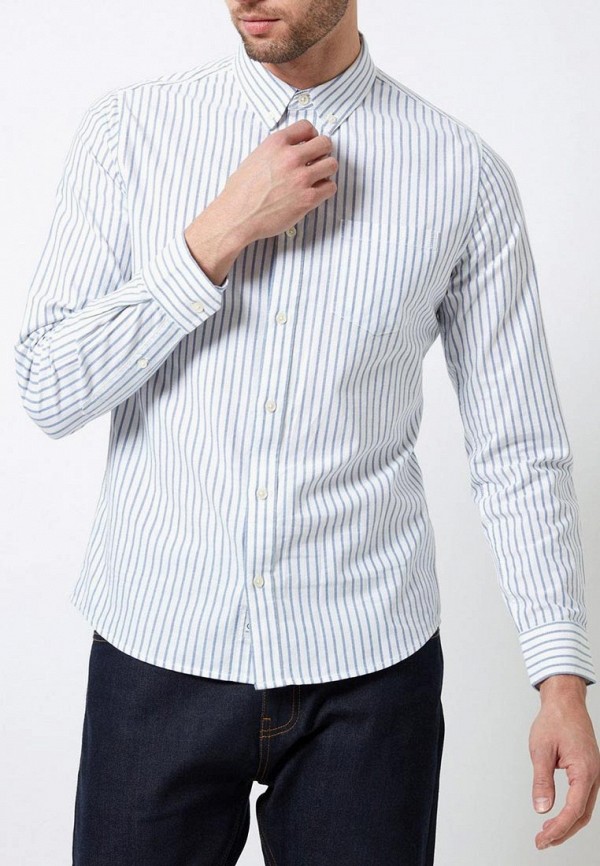 

Рубашка Burton Menswear London, Burton Menswear London BU014EMEHWE3, Синий