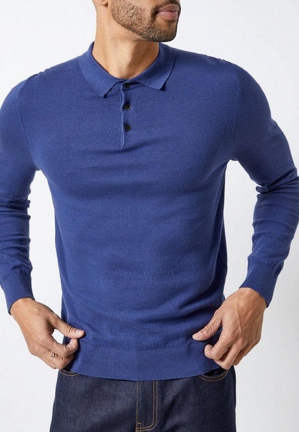 

Поло Burton Menswear London, Burton Menswear London BU014EMEHWE9, Синий