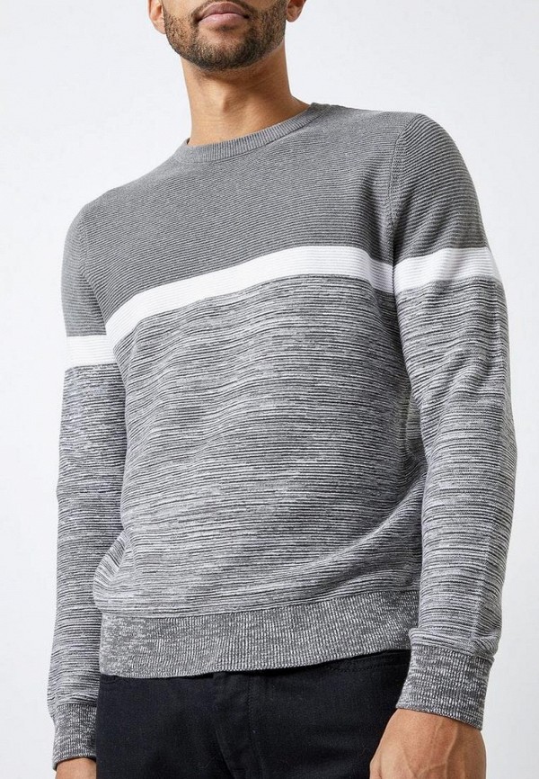 

Джемпер Burton Menswear London, Burton Menswear London BU014EMEHWF2, Серый