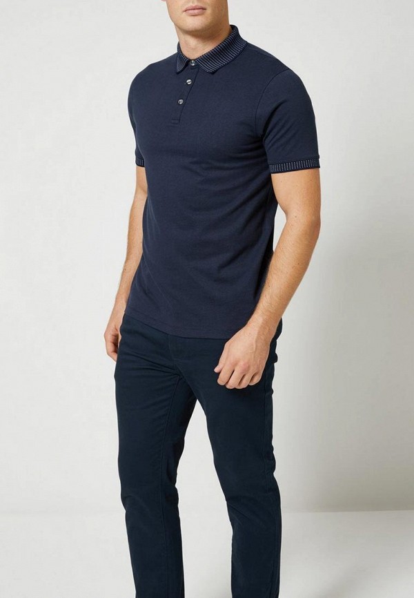 

Поло Burton Menswear London, Burton Menswear London BU014EMEHWG4, Синий