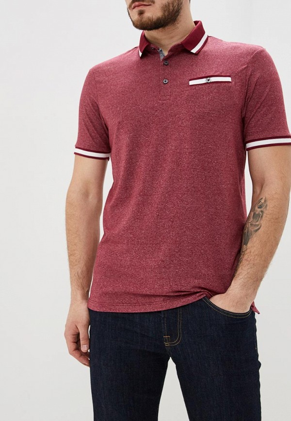 

Поло Burton Menswear London, Бордовый