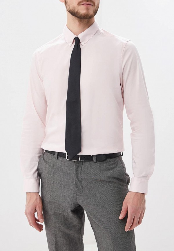 

Рубашка Burton Menswear London, Burton Menswear London BU014EMEQAU6, Розовый