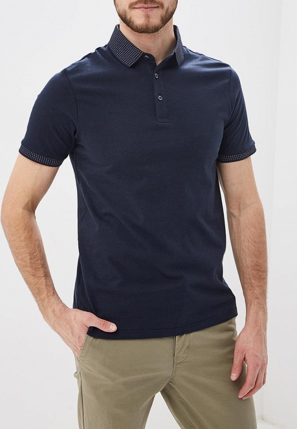 

Поло Burton Menswear London; Burton Menswear London BU014EMEQAV5, Синий