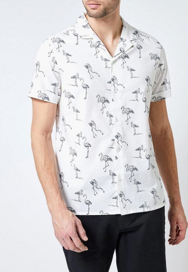 

Рубашка Burton Menswear London, Burton Menswear London BU014EMEQAW4, Белый