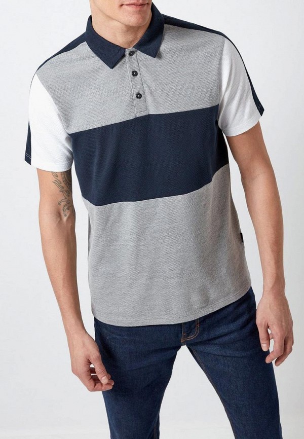 

Поло Burton Menswear London, Серый