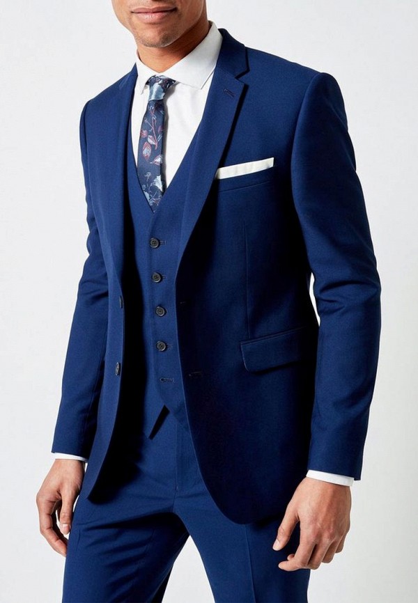 

Пиджак Burton Menswear London, Burton Menswear London BU014EMESVE9, Синий