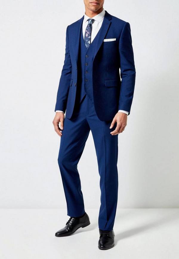 

Пиджак Burton Menswear London, Burton Menswear London BU014EMESVE9, Синий