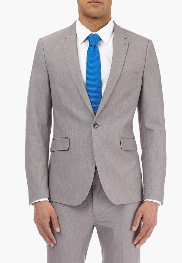 

Пиджак Burton Menswear London, Burton Menswear London BU014EMESVF0, Серый