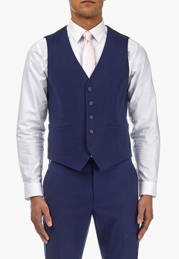 

Жилет Burton Menswear London, Burton Menswear London BU014EMESVH1, Синий