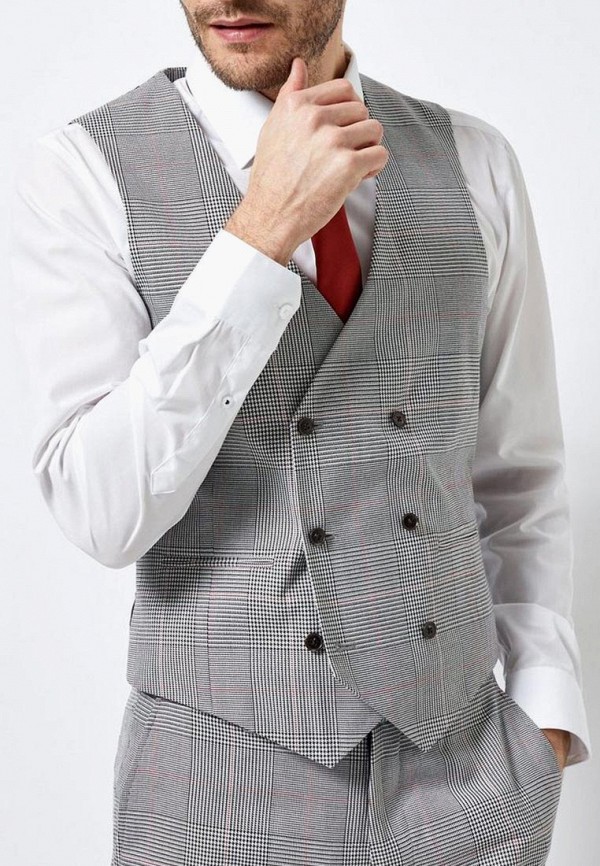

Жилет Burton Menswear London; Burton Menswear London BU014EMESVH3, Серый
