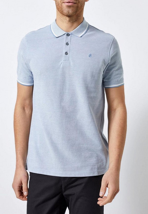 

Поло Burton Menswear London, Burton Menswear London BU014EMESVK1, Голубой