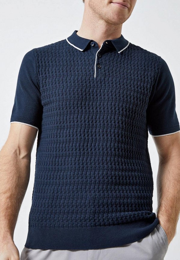 

Поло Burton Menswear London, Burton Menswear London BU014EMEYHW9, Синий