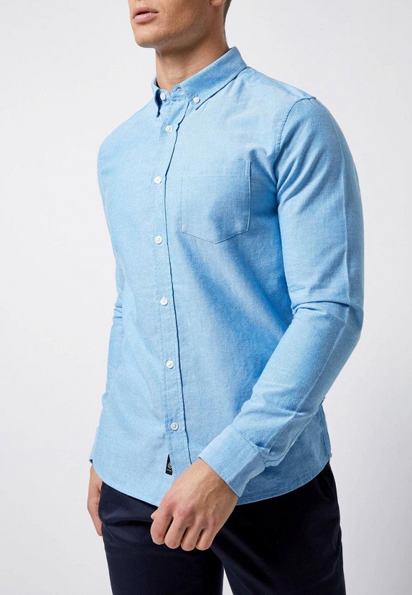 

Рубашка Burton Menswear London, Burton Menswear London BU014EMFAZM1, Голубой