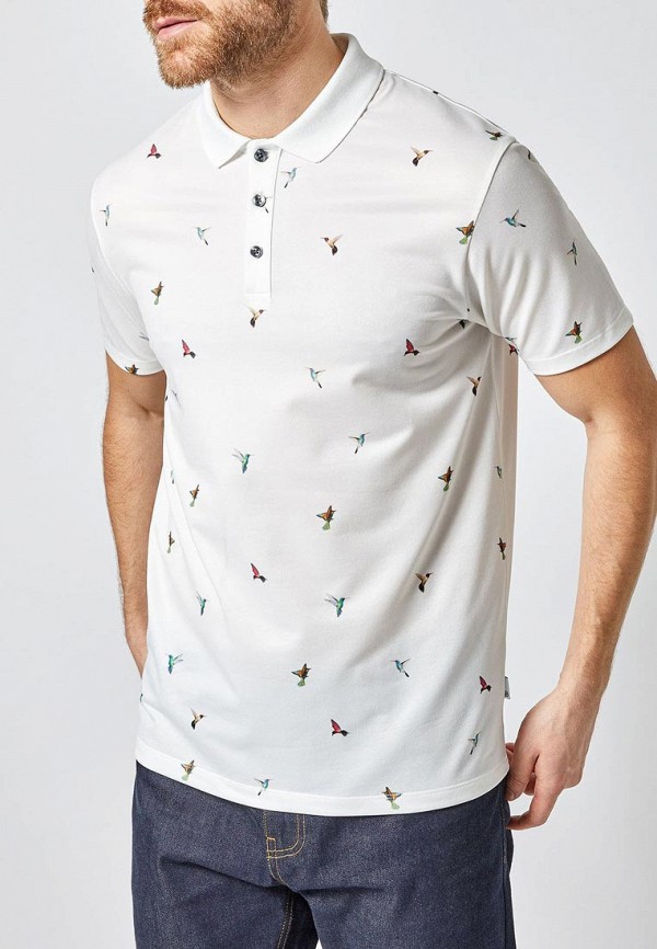 

Поло Burton Menswear London, Белый