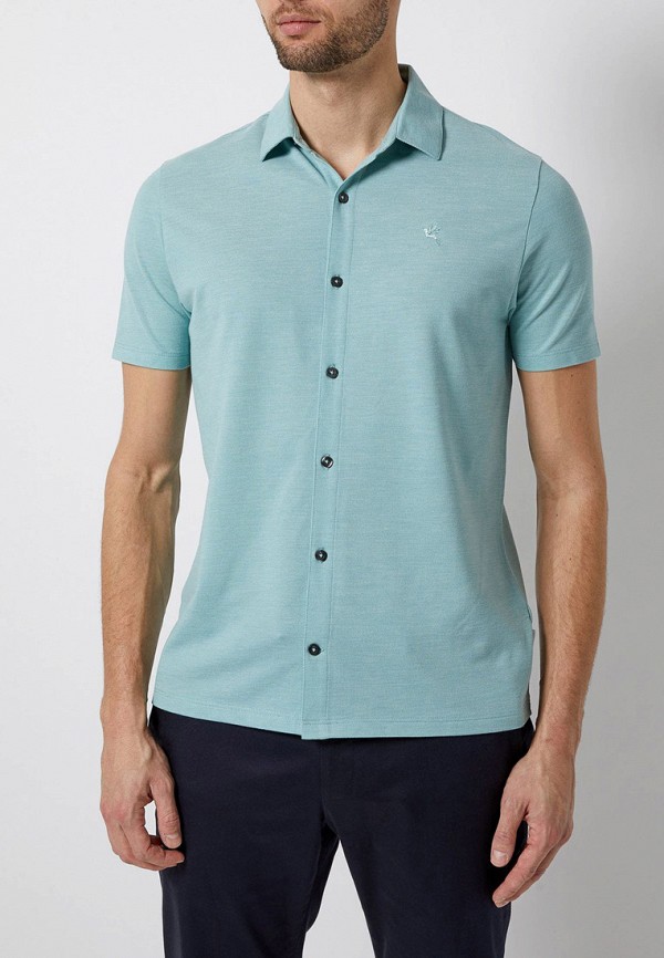 

Рубашка Burton Menswear London, Burton Menswear London BU014EMFGES5, Бирюзовый