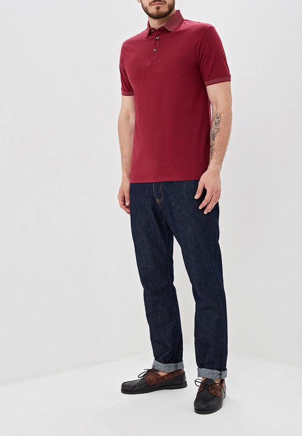 

Поло Burton Menswear London, Burton Menswear London BU014EMFIHV6, Бордовый