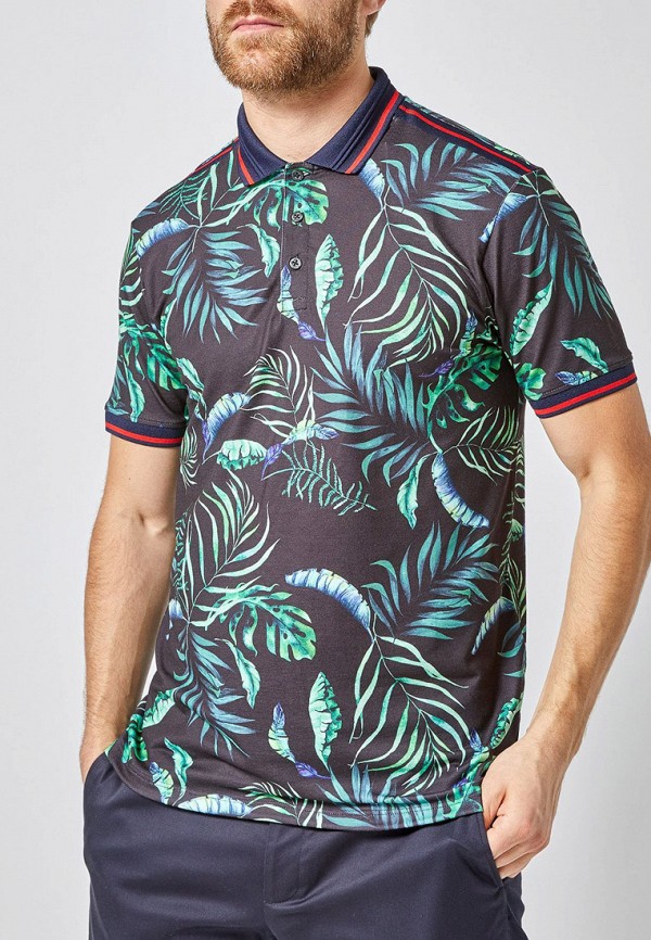 

Поло Burton Menswear London, Burton Menswear London BU014EMFIHV9, Синий
