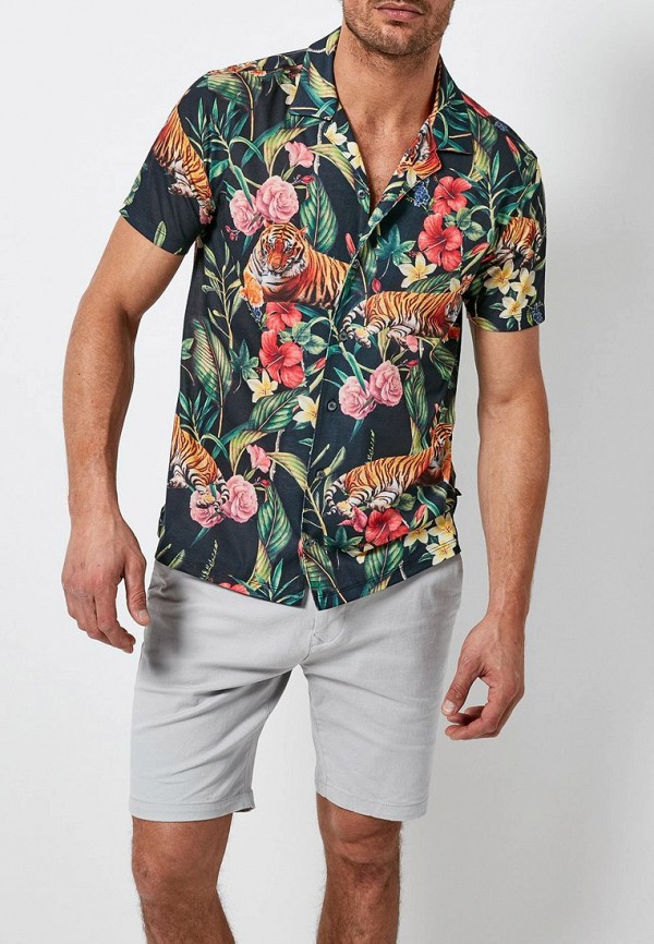 

Рубашка Burton Menswear London, Синий