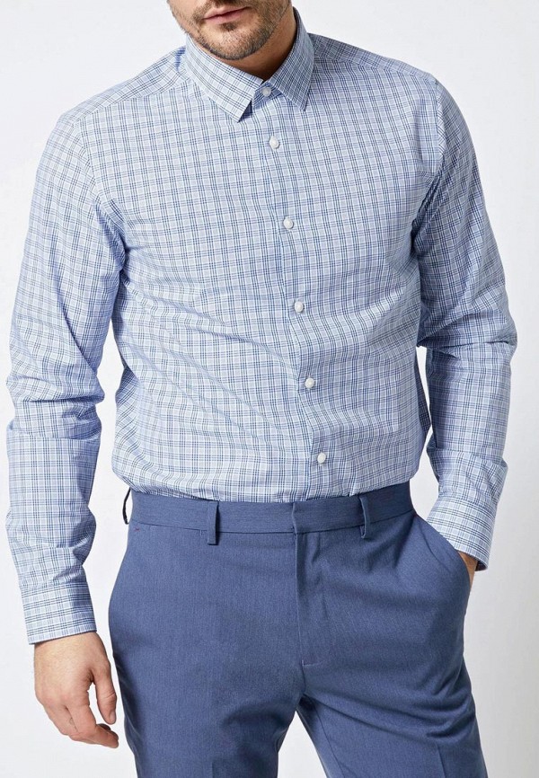 

Рубашка Burton Menswear London, Голубой
