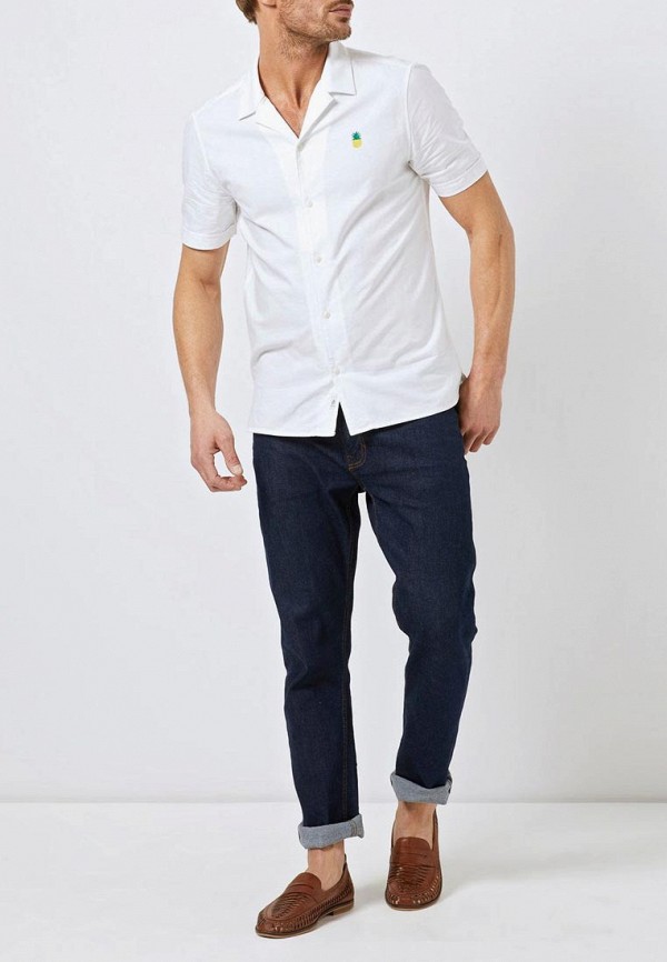 

Рубашка Burton Menswear London, Burton Menswear London BU014EMFJUQ5, Белый