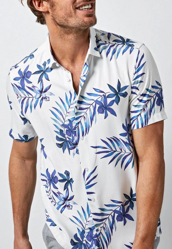 

Рубашка Burton Menswear London, Burton Menswear London BU014EMFJUQ8, Белый