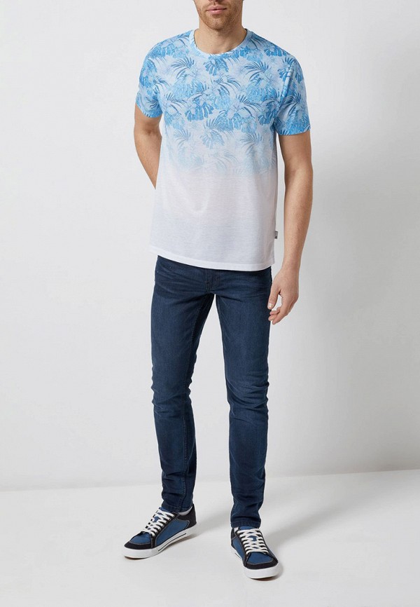 

Футболка Burton Menswear London, Burton Menswear London BU014EMFJUR4, Голубой