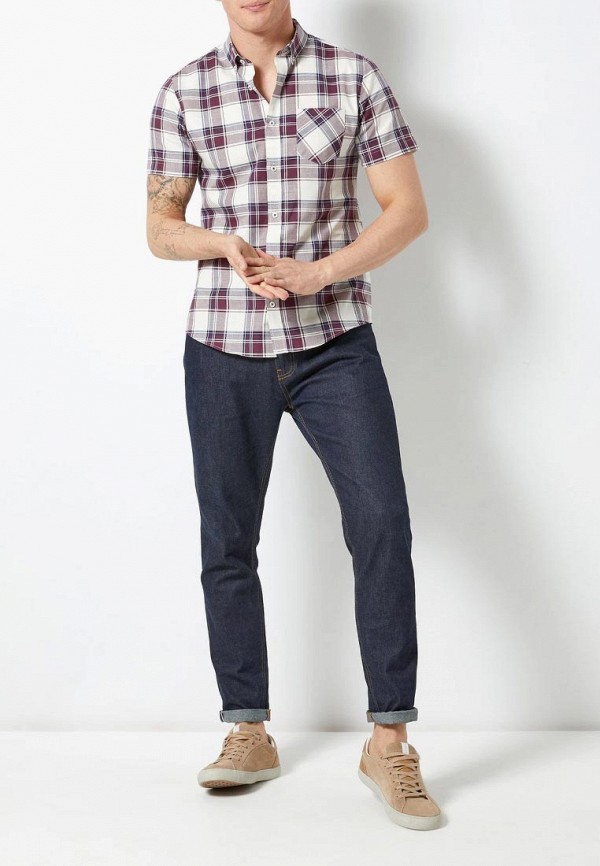 

Рубашка Burton Menswear London, Burton Menswear London BU014EMFONS1, Белый