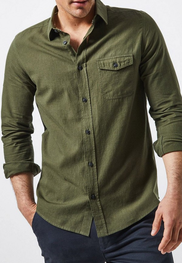 

Рубашка Burton Menswear London, Хаки
