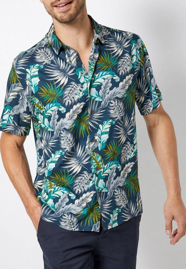 

Рубашка Burton Menswear London, Burton Menswear London BU014EMFONS7, Синий