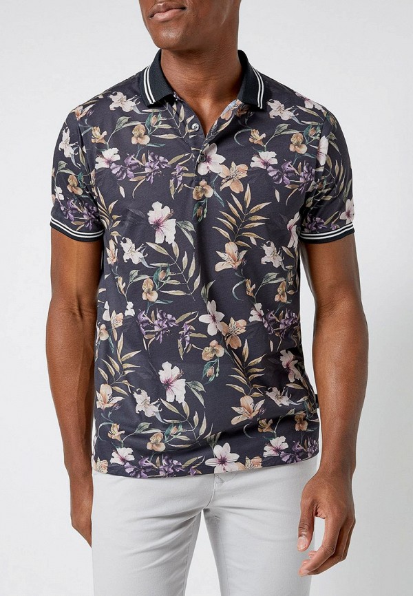 

Поло Burton Menswear London, Burton Menswear London BU014EMFSUB1, Черный