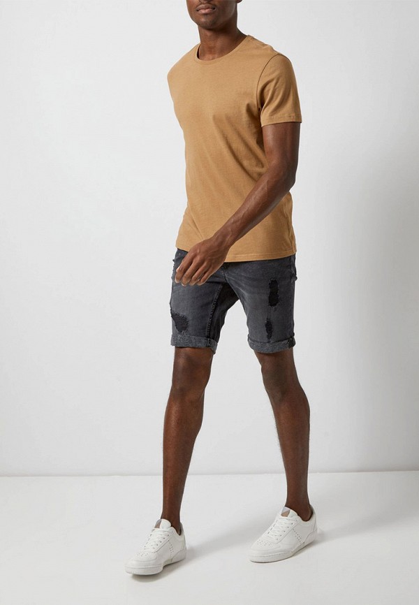 

Шорты джинсовые Burton Menswear London, Burton Menswear London BU014EMFWZI7, Серый