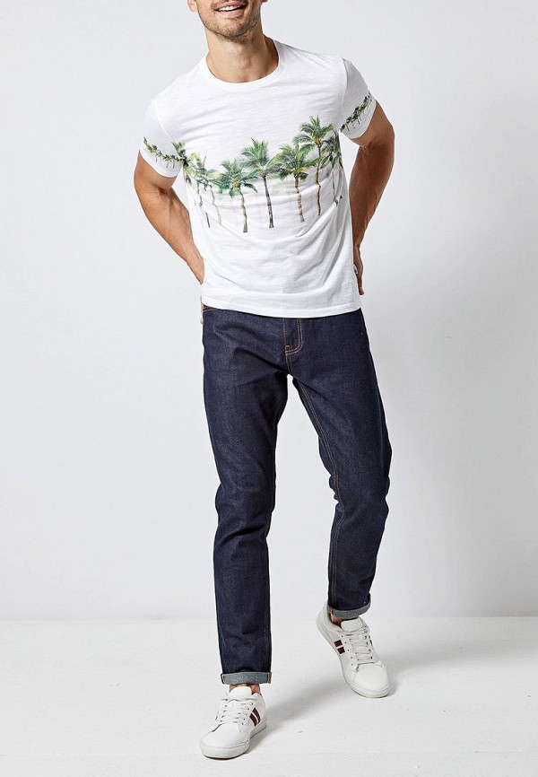 

Футболка Burton Menswear London, Burton Menswear London BU014EMFWZK4, Белый