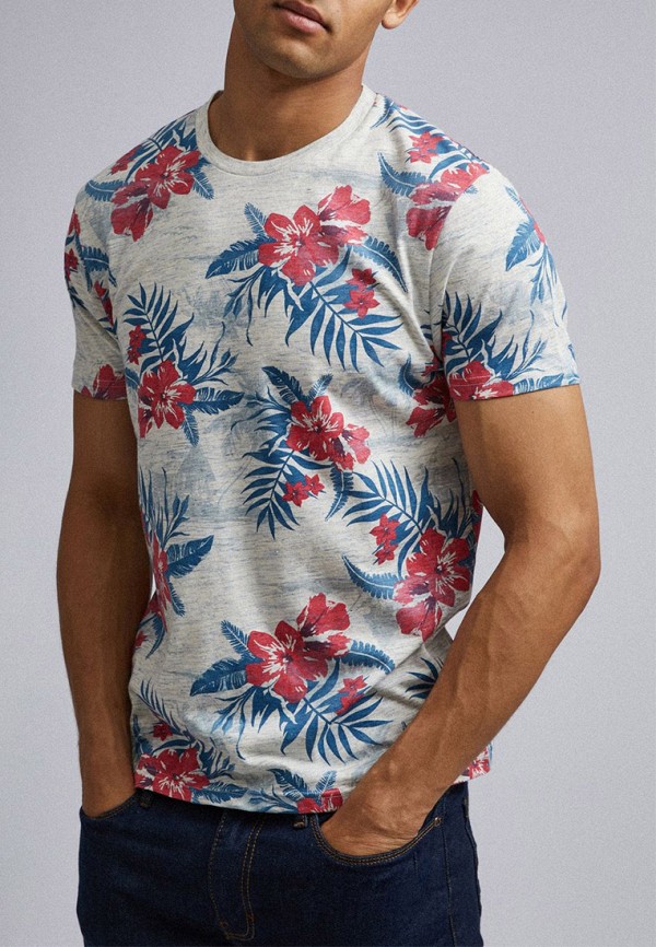 

Футболка Burton Menswear London, Burton Menswear London BU014EMGAIH9, Серый