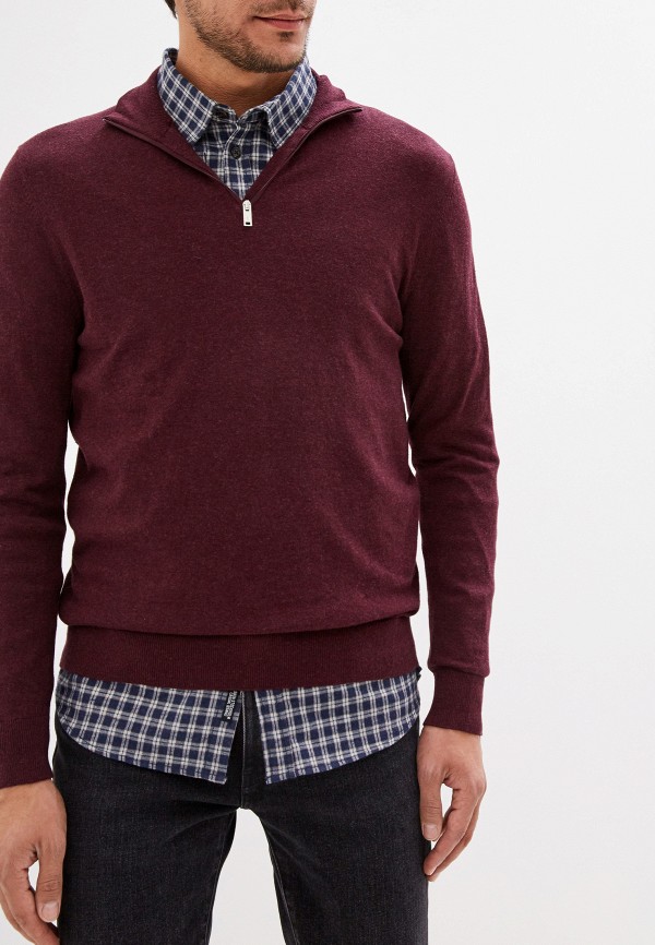 

Водолазка Burton Menswear London, Бордовый, Burton Menswear London BU014EMGFZG7