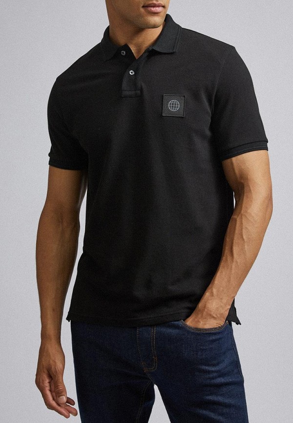 

Поло Burton Menswear London, Черный, Burton Menswear London BU014EMGFZI6