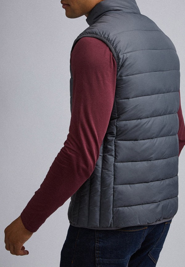

Жилет утепленный Burton Menswear London, Серый, Burton Menswear London BU014EMGKDW0
