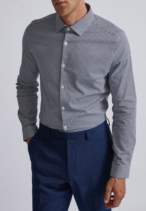 

Рубашка Burton Menswear London, Синий