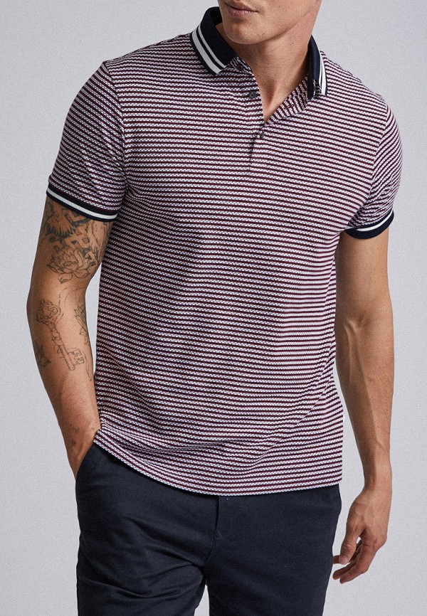 

Поло Burton Menswear London, Бордовый
