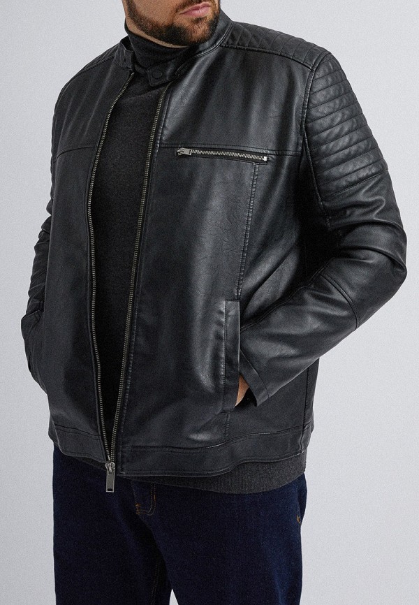 

Куртка кожаная Burton Menswear London, Черный, Burton Menswear London BU014EMGKEA0
